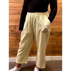 Women's Wide Leg Pants - Plus Size 20P Petite